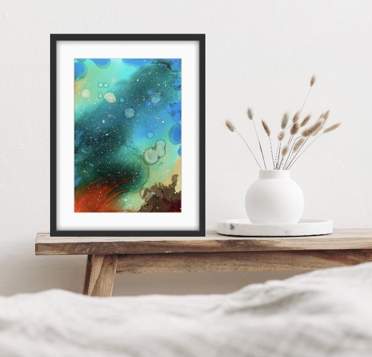 Ecstatic Nebula No 2 Prints
