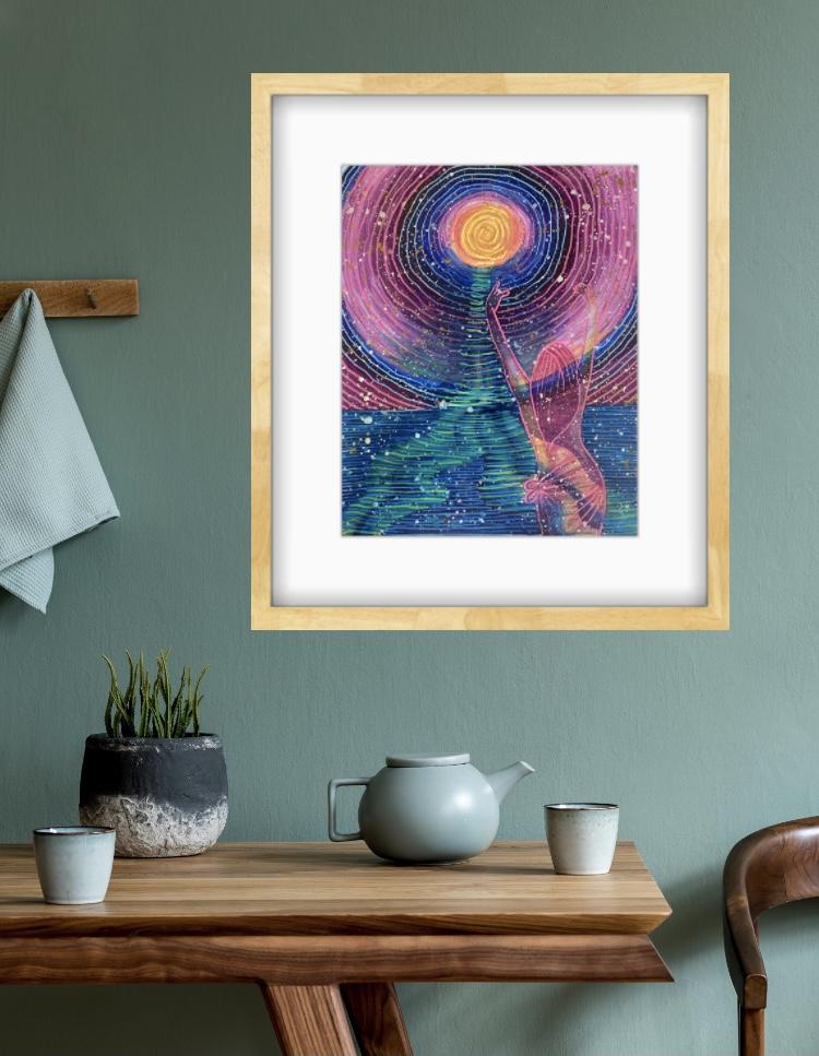 Moon Woman Prints
